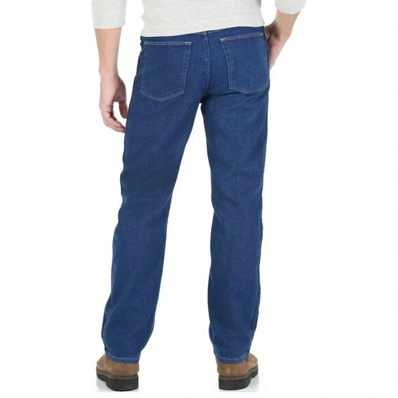 Wrangler Men's Performance Series Stretch Regular Fit Blue Jean's 40" x 30" - Picture 2 of 9